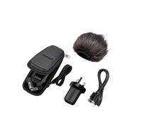 Zoom APH-1e Paquete de accesorios para la grabadora práctica Zoom H1essential | Versión Reino Unido | Parabrisas WSU-1 | Adaptador de corriente AD-17 | Funda acolchada | Cable USB-C