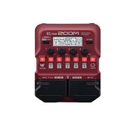 Zoom B1 Four Bass Guitar Multi Effect Processors, Guitar Single Effect Device, Preamplifier, Guitar Effect Pedal