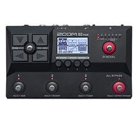 ZOOM B2 FOUR - Pedal de efectos para graves con amplificador y DI para escenario, estudio y grabación con looper y máquina de ritmo