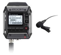 Zoom F1-LP Grabadora de Campo con Micrófono Lavelier