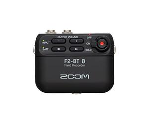 Zoom - F2-BT/B - grabador de campo Bluetooth + Micrófono lavalier - black | Grabación de audio flotante de 32 bits sin sobrecontrol. Ideal para podcasts, entrevistas, películas y vídeos