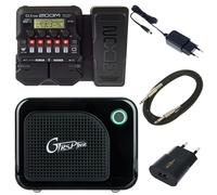 Zoom G1X FOUR Pedal multiefecto para guitarra con pedal de expresión, con 70+ efectos, modelado de amplificadores, looper, caja de ritmos, afinador, alimentado por pilas