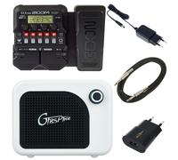 Zoom G1X FOUR Pedal multiefecto para guitarra con pedal de expresión, con 70+ efectos, modelado de amplificadores, looper, caja de ritmos, afinador, alimentado por pilas