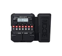Zoom G1X FOUR Pedal multiefecto para guitarra con pedal de expresión, con 70+ efectos, modelado de amplificadores, looper, caja de ritmos, afinador, alimentado por pilas