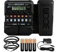 Zoom G1X - Procesador multiefectos para guitarra con cables y fuente de alimentación, kit de accesorios