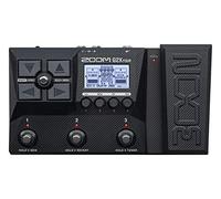 Zoom G2X FOUR Pedal multiefectos para guitarra con pedal de expresión, IR multicapa, modelado de amplificadores, 75+ efectos, looper, caja de ritmos, afinador, audio interface, ligero
