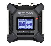 Zoom Grabadora de Campo Profesional F3, grabación Flotante de 32 bits, grabadora de 2 Canales, convertidores AD duales, 2 entradas XLR/TRS de Bloqueo, Funciona con batería, Control inalámbrico
