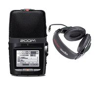 Zoom H2n Grabadora digital multipista con audífonos Resident Audio R100 - Paquete