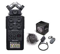 Zoom H6 - Grabadora portátil de 6 pistas/6 entradas con cápsula de micrófono único y paquete de accesorios Zoom