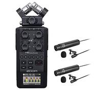 Zoom H6 Handy Recorder - Micrófono de entrevista con micrófono Boya Omnidireccional y Cardioid XLR Lavalier