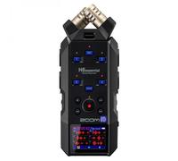 Zoom H6essential a 32-bit con Coma Flotante, accesibilidad, 6 Pistas, micros estéreo, 4 entradas XLR/TRS, Interface de Audio, para músicos, podcasters y cineastas