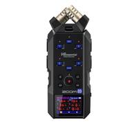 Zoom H6essential (2024 Model, Essential Series) a 32-bit con Coma Flotante, accesibilidad, 6 Pistas, micros estéreo, 4 entradas XLR/TRS, Interface de Audio, para músicos, podcasters y cineastas