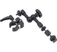 Zoom HRM-7 - Práctico Soporte para grabadora, Brazo de 7 Pulgadas, Soporte de Abrazadera, diseñado para ser Utilizado en grabadoras de Audio y Video portátiles
