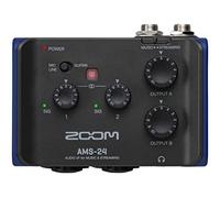 Zoom Interfaz de audio AMS-24