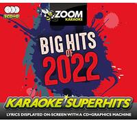 Zoom Karaoke - Big Karaoke Hits of 2022 - 65 Karaoke Pop Hits from 2022 - 3 CDG Discs