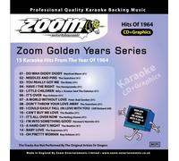 Zoom Karaoke CD+G - Golden Years 1964: 15 Karaoke Classics