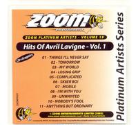 Zoom Karaoke CD+G - Platinum Artists 19: Avril Lavigne 1