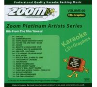Zoom Karaoke CD+G-Platinum Artists 60: Grease [Import]