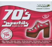 Zoom Karaoke - Various Artists - Zoom Karaoke - Seventies Superhits Box Set - 50 Songs - Triple CD+G Set