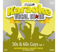 Zoom Karaoke - Zoom Karaoke CD+G - 50s & 60s Guys - Vol. 1 - Vocal Stars Karaoke Series ZVS008