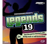 Zoom Karaoke - Zoom Karaoke CD+G - Legends Volume 19 - Rockin', Rollin' & Shakin' Classics [Card Wallet]
