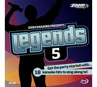 Zoom Karaoke - Zoom Karaoke CD+G - Legends Volume 5 - Elton John/Billy Joel/Rod Stewart/Barry Manilow [Card Wallet]