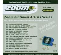 Zoom Karaoke - Zoom Karaoke CD+G - Platinum Artists 71: The Kinks, Dave Clark Five & Manfred Mann