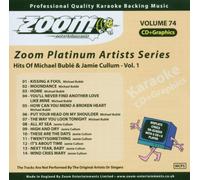 Zoom Karaoke - Zoom Karaoke CD+G - Platinum Artists 74: Michael Buble & Jamie Cullum 1