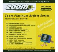 Zoom Karaoke - Zoom Karaoke CD+G - Platinum Artists 86: Status Quo & Friends