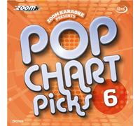 Zoom Karaoke - Zoom Karaoke CD+G - Pop Chart Picks 6 - 20 Tracks [Card Wallet]
