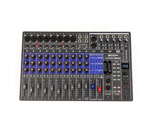 Zoom - L12next, consola digital de 12 pistas, 8 entradas combo, 2 entradas estéreo, grabación de 14 pistas, interfaz de audio USB-C, 5 salidas de monitor, ranura para tarjeta SD de hasta 1 TB