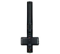 Zoom M3 MicTrak Micrófono estéreo Shotgun para cámara a 32-bit con Coma Flotante, Modos 90 Grados, 120 Grados y Mono, Soporte Amortiguador, micrófono Compatible USB y Alimentado por Pilas
