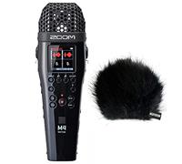 Zoom M4 MicTrak - Grabador de audio de 4 canales + protector de viento de piel Keepdrum WSBK