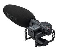 Zoom Micrófono estéreo M3 MicTrak para Escopeta con Flotador de 32 bits, 90 Grados, 120 Grados y Modo Mono, Montaje en Golpes, Compatible con micrófono USB y Funciona con Pilas