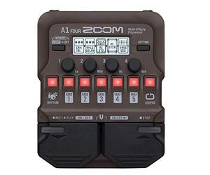 Zoom Pedal de procesador multiefectos para instrumentos acústicos, modelado acústico, bucle, sección de ritmo, para guitarra, saxofón, trompeta, violín, armónica y bajo vertical