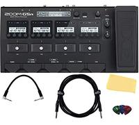Zoom Procesador de efectos múltiples G5n con pedal de expresión con púas, cable de instrumentos Gearlux, cable de conexión y paño de pulido Austin Bazaar