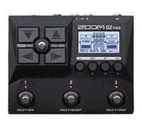 Zoom Procesador multiefectos G2 Four Guitarra, IR multicapa, modelado de amplificador, más de 75 efectos integrados, Looper, sección de ritmo, sintonizador, interfaz de audio, ligero