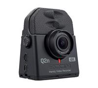Zoom Q2n-4K Grabadora de audio y vídeo, 4K/30P Ultra High Definition Video, tamaño compacto, micrófonos estéreo, lente gran angular, para grabaciones de música, vídeo, vídeos de YouTube, Livestreaming
