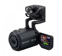 Zoom Q8n-4K Grabadora de vídeo portátil. 4K HDR Video, micrófonos estéreo más dos entradas XLR, grabación de 4 pistas de audio, webcam, para grabaciones y streaming de música, podcasts y más