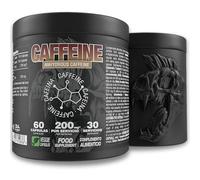 Zoomad Labs® Cafeína Anhidra 100 mg por Cápsula | 60 Cápsulas | Energía, Concentración y Rendimiento | Suplemento de Cafeína Pura en Cápsulas | Pre-Entreno para Resistencia y Foco | 30 Servicios