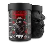 ZOOMAD LABS - Moonstruck II, Polvos Pre Entreno, Suplemente para Deportistas, Pre Workout en Polvo, con Cafeína, Citrulina y Extractos Vegetales - 510 g, Sabor Devil Cherry