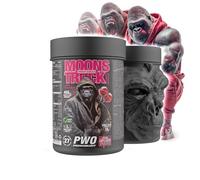 Zoomad Labs Moonstruck II Pre Entreno con Cafeína 510 g - Pre Workout Potente para Fuerza y Congestión - Gorilla Pump 13 g Óxido Nítrico, Energy Focus, Preentreno Gimnasio - Sabor Holly Lolly