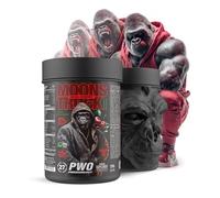 Zoomad Labs Moonstruck II Pre Entreno con Cafeína 510 g - Pre Workout Potente para Fuerza y Congestión - Gorilla Pump 13 g Óxido Nítrico, Energy Focus, Preentreno Gimnasio - Sabor Devil Cherry