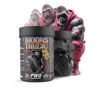Zoomad Labs Moonstruck II Pre Entreno con Cafeína 510 g - Pre Workout Potente para Fuerza y Congestión - Gorilla Pump 13 g Óxido Nítrico, Energy Focus, Preentreno Gimnasio - Sabor Fruit Fight