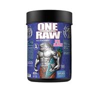 ZOOMAD LABS - One Raw Beta Alanine, Polvos Pre Entreno, Complemento Pre Training, Suplemento Alimenticio para Deportistas, Crecimiento de Músculo, Rendimiento Físico - 400 gr, Sabor Neutro