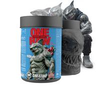 Zoomad Labs ONE RAW Creatina Monohidrato Sabor Cherry Bomb | 300 g · 100 Servicios | Micronizada 200 Mesh Ultrapura en Polvo | Apta Veganos, sin Gluten | Bote 3D Coleccionable