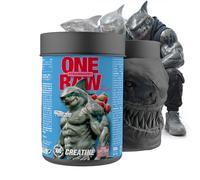 Zoomad Labs ONE RAW Creatina Monohidrato Sabor Strawberry | 300 g · 100 Servicios | Micronizada 200 Mesh Ultrapura en Polvo | Apta Veganos, sin Gluten | Bote 3D Coleccionable