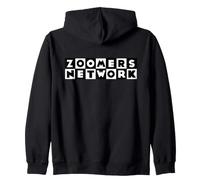 Zoomers Network - Zoomer Parodia Hombres Mujeres 90s 2000s 2010s Sudadera con Capucha