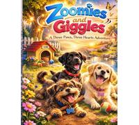 Zoomies and Giggles: A Three Paws, Three Hearts Adventure for Kids Ages 3-8 | A Heartwarming Dog Story About Teamwork, Helping Others & Friendship