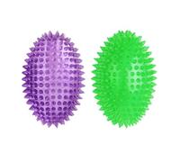 ZOOMIMI Juguete de dentición para mascotas, juguete de fútbol, juguete molar para masticar para dentición, juguete molar para cachorros, juego de 2